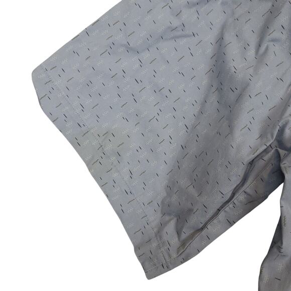 Vintage Columbia Vertex Men's Button-Up Shirt Sz XL Short Sleeve Gray Casual - Picture 6 of 8